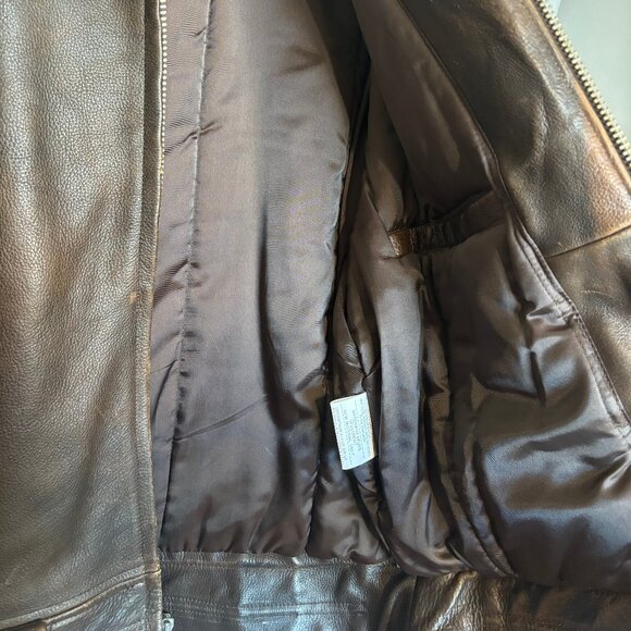 Avirex Vintage Leather Jacket - Picture 9 of 11